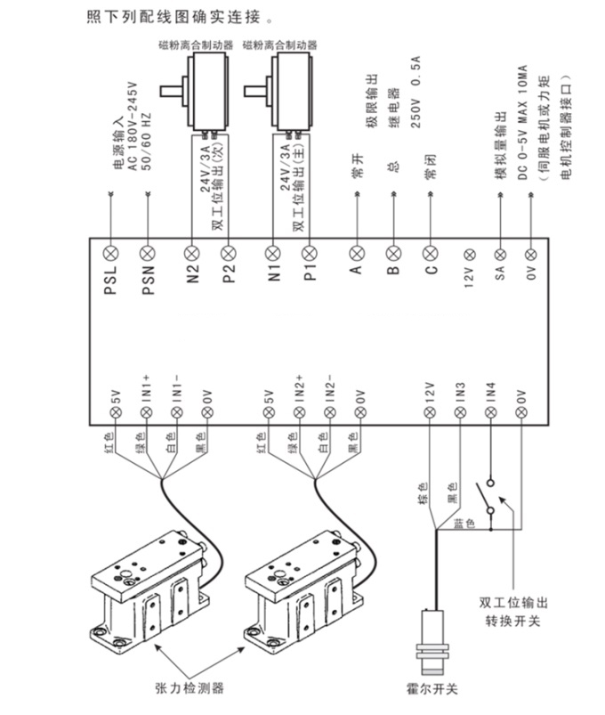 磁粉张力控制器